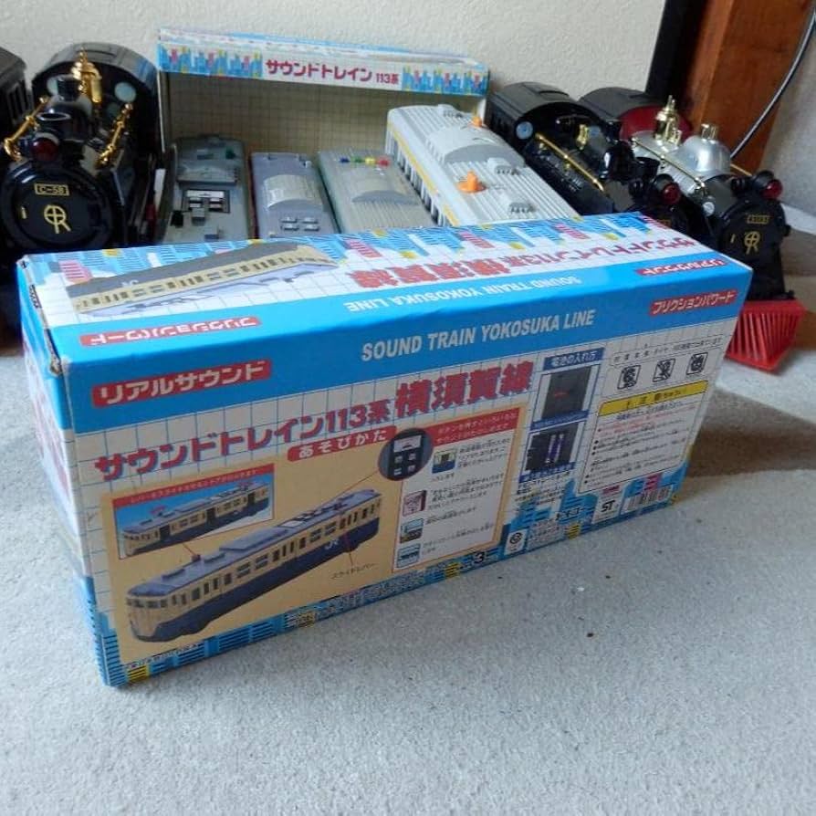 Amazon.co.jp: 横須賀線113系トイコーサウンドトレイン箱付き